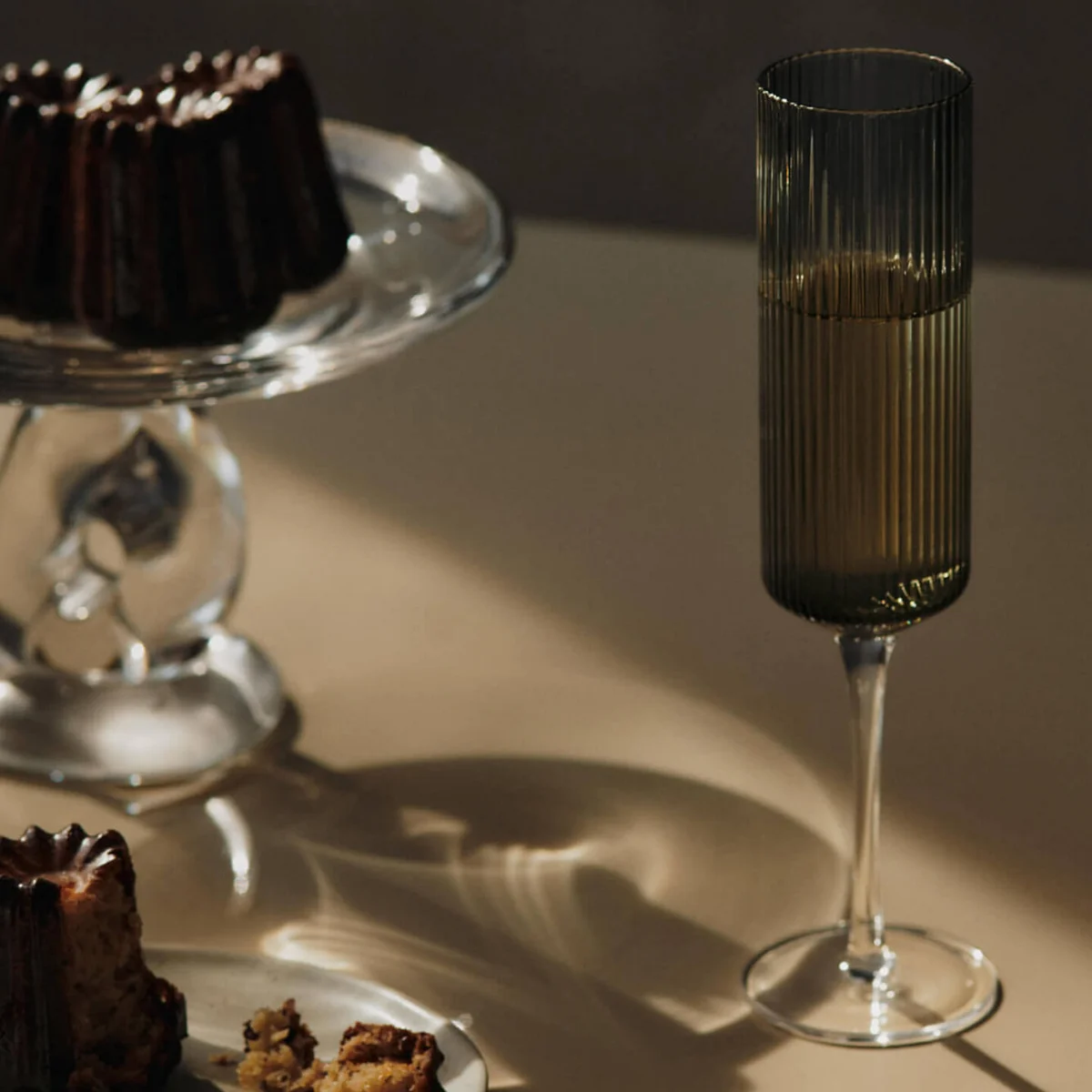 Ferm Living - Ripple Champagnerflöte