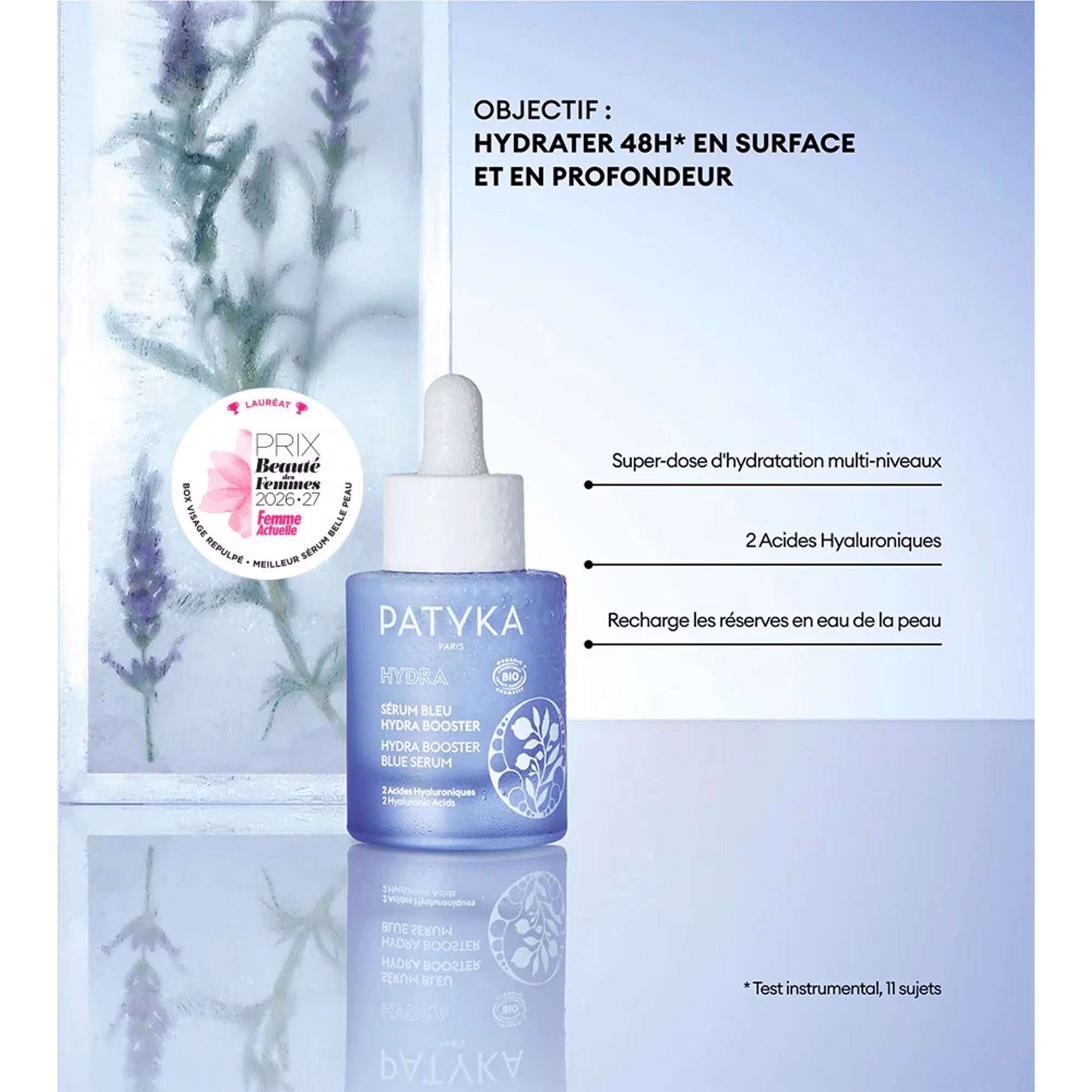 HYDRASérum bleu hydra booster