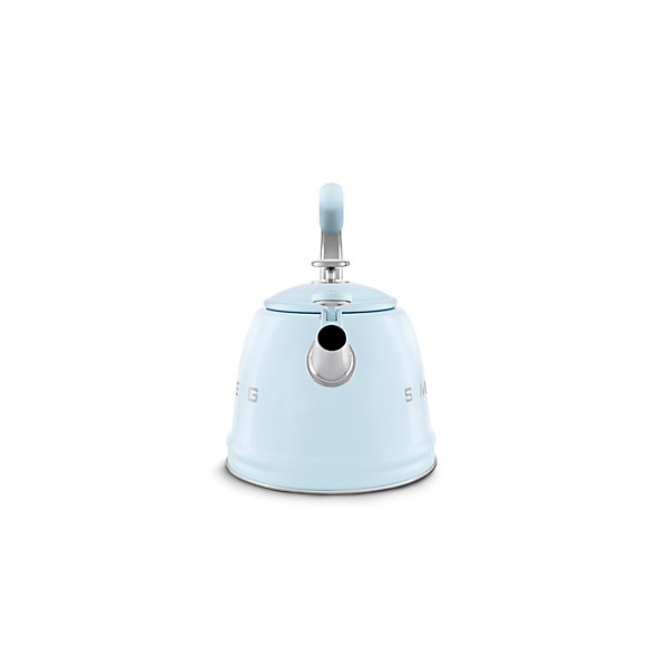 Bouilloires à sifflet 2.3l pastel blue Smeg WKF01PB années 50