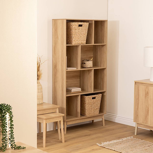 Bibliothèque Abana bois clair - Beige- 5five