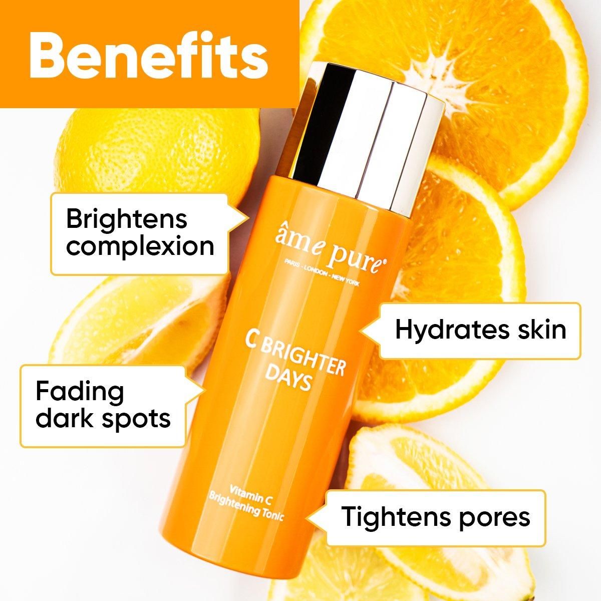 âme pure C-BRIGHTER DAYS - Vitamin C & Fruit Extracts | Brightening Toner For Face