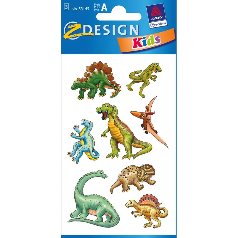 Sticker 3er-Set Jurassic World