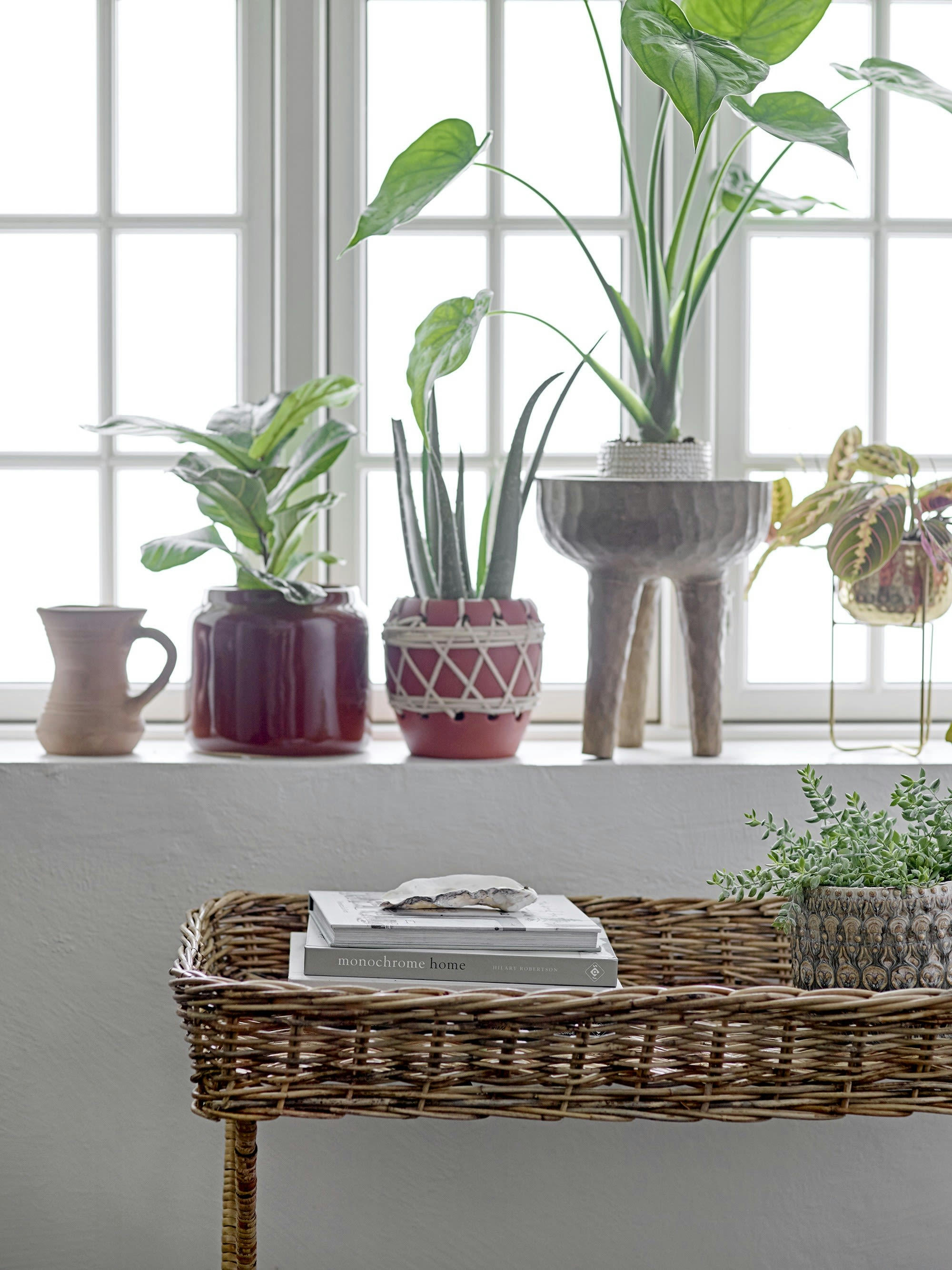 MONTHAUT - Pot de fleur en métal or H23