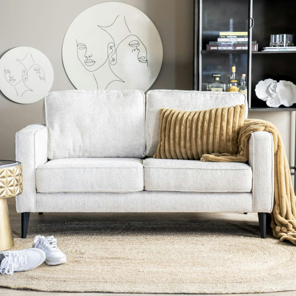 RAMAS - Tapis ovale en jute naturel 160x230 cm