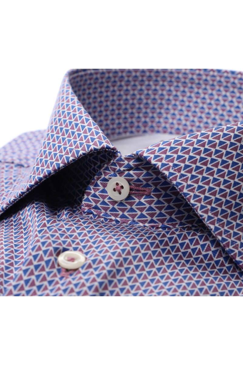 ETERNA Performance Modern Fit Tencel Hemd chianti, Bedruckt