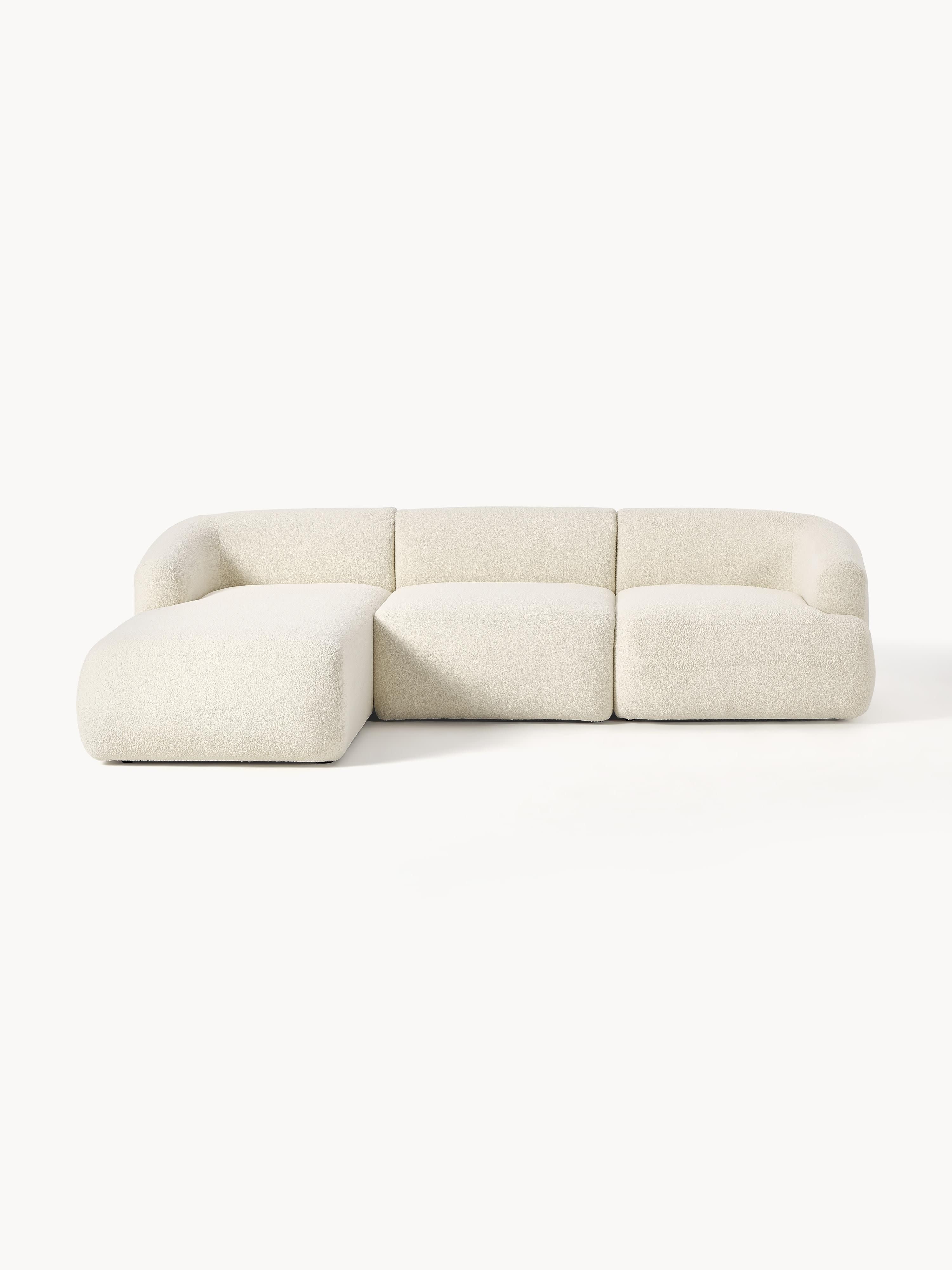 Modulares Teddy-Ecksofa Sofia (3-Sitzer)