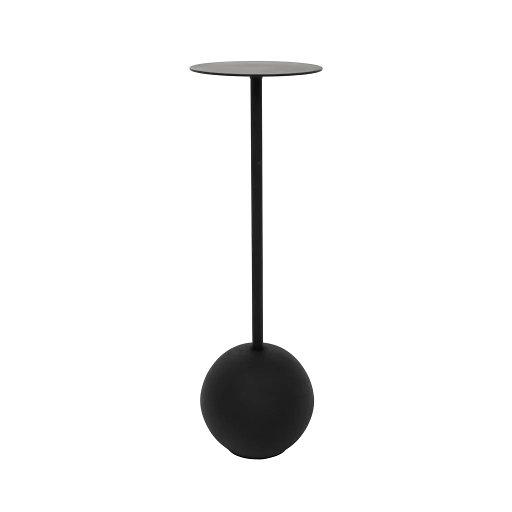 Urban Nature Culture bijzettafel M, Black - Ø 21* 66 CM