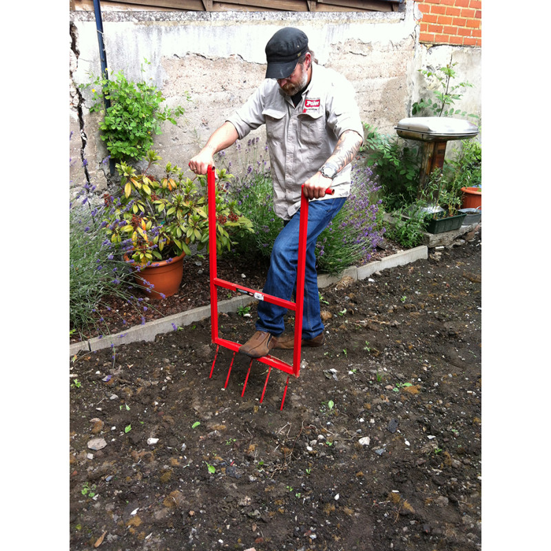 Aéro-fourche 5 dents 52 cm POLET