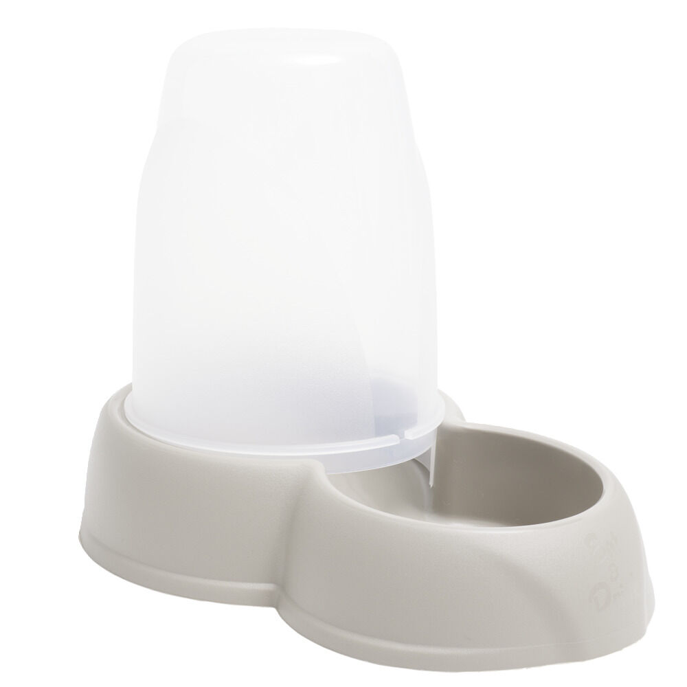 Distributeur à croquettes plastique 1,5L (2 modèles)