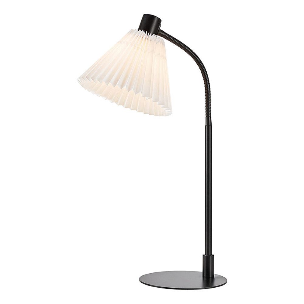 BORDSLAMPE MARKSLÖJD GRAL SVART/HVIT