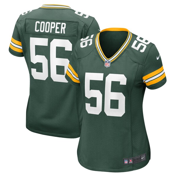 Edgerrin Cooper Green Bay Packers Nike Women's  Game Jersey -  Green