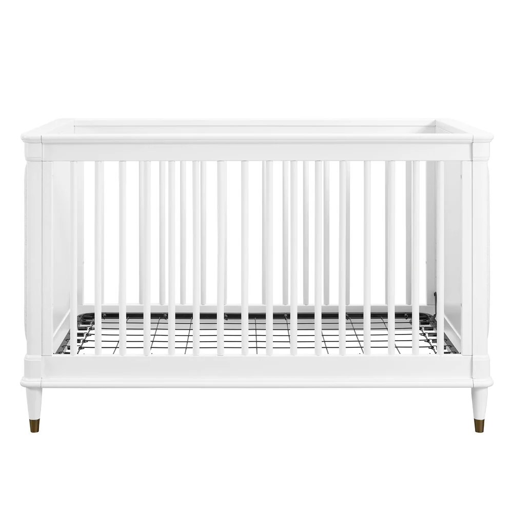 Avenue Greene Isadore 3-in-1 Upholstered White Convertible Crib