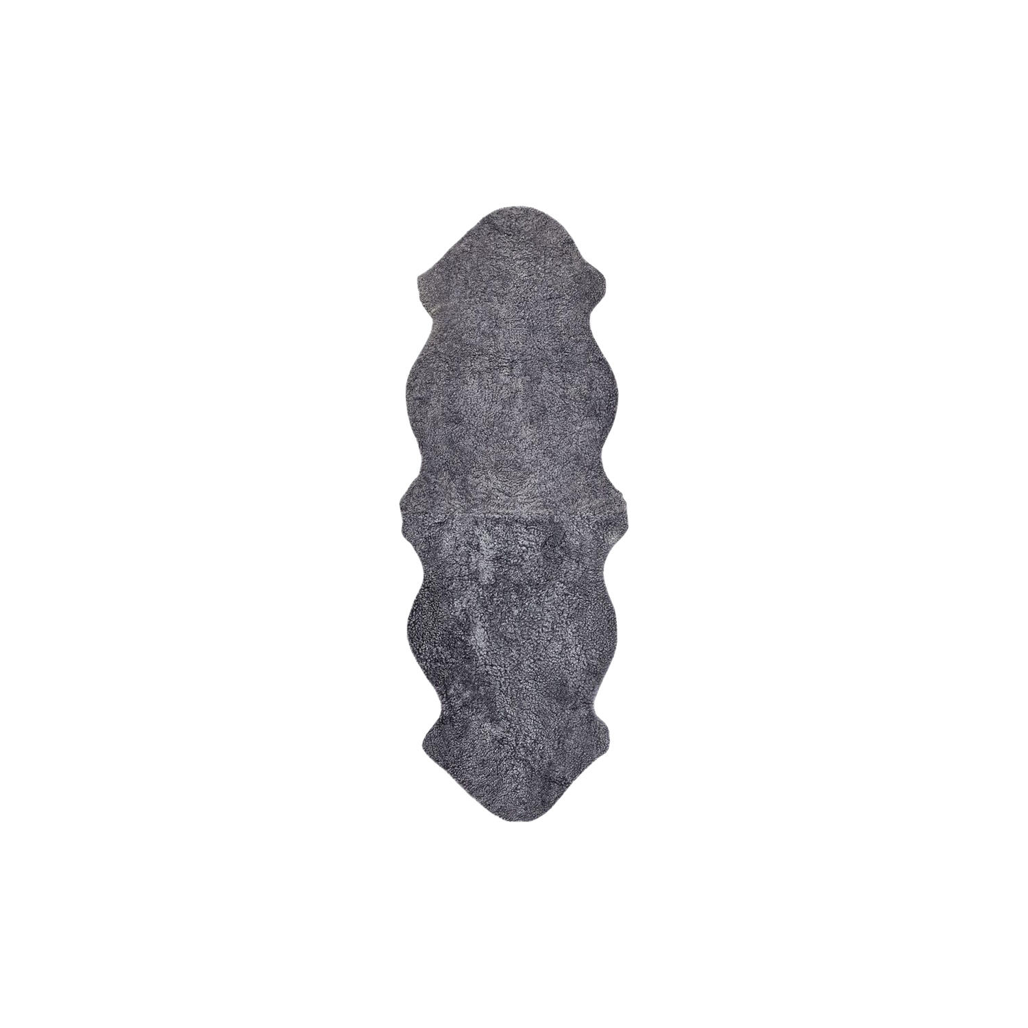 Newzealandsk korth&aring;ret lammeskind, light grey snowtop