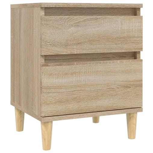NNEVL Bedside Cabinet Sonoma Oak 40x35x50 cm