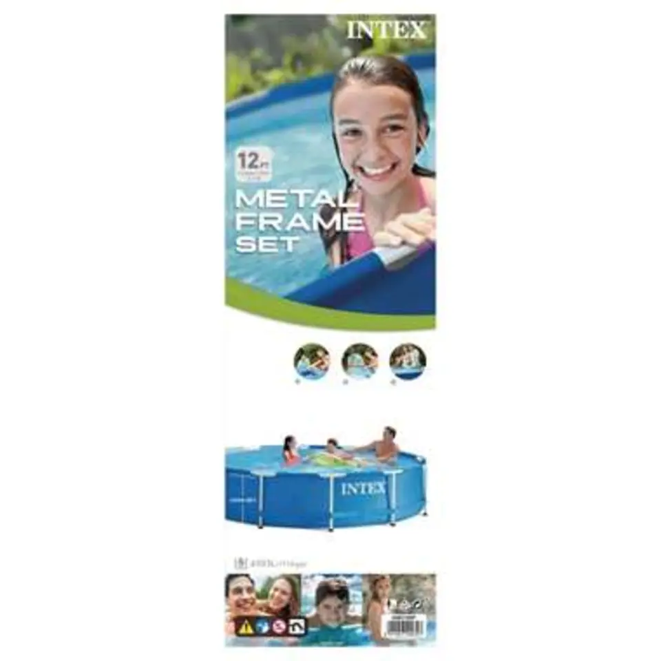 INTEX - Zwembad - PVC - 366 x 76 cm