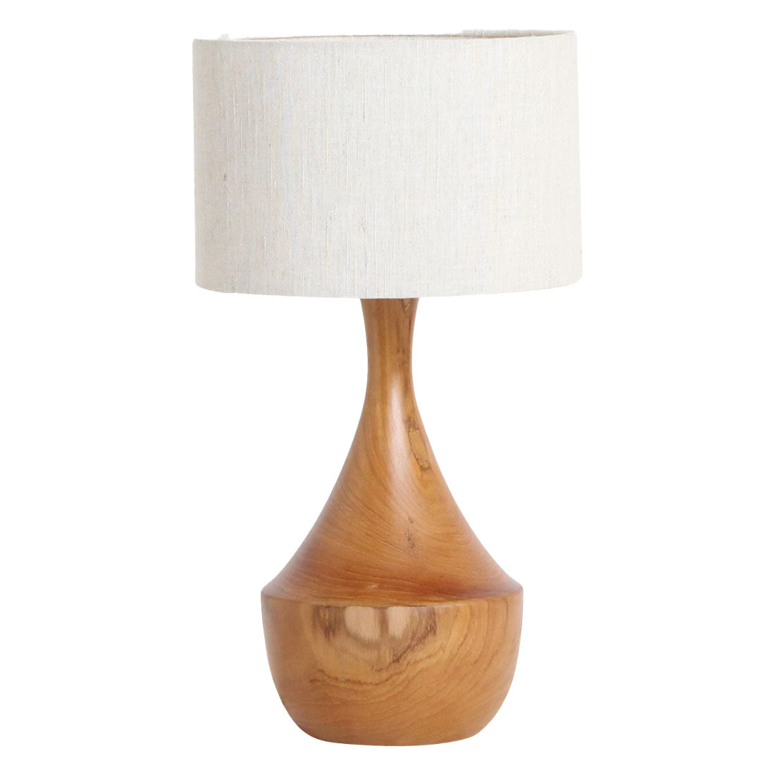 Raw materials tafellamp Aspen Amphora - teakhout - 27x27x49 cm