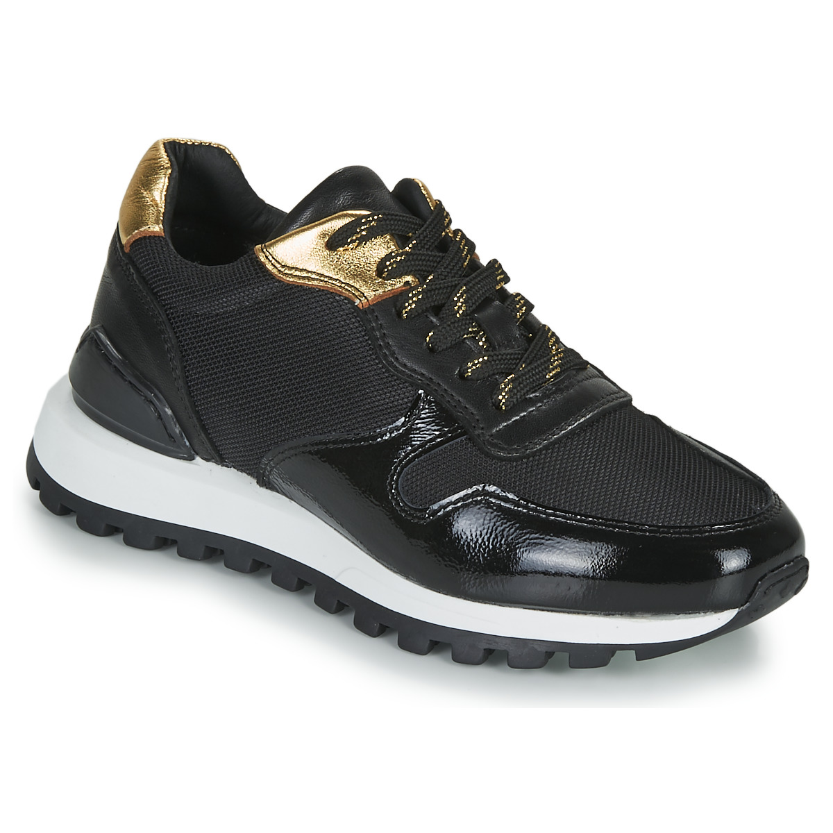 JB Martin - HABILLE - Canvas / Black / Leather / Black