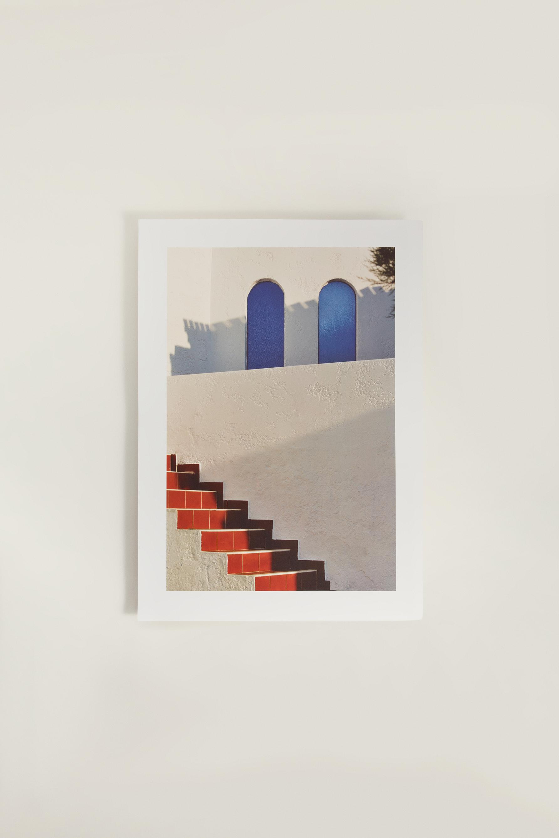 Póster Coloured House de POSTERY (50 x 70 cm)