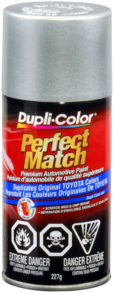 Dupli-Color Perfect Match Premium Acrylic Lacquer Automotive Aerosol Spray Paint, Lunar Mist Metallic (1C8), 227-g