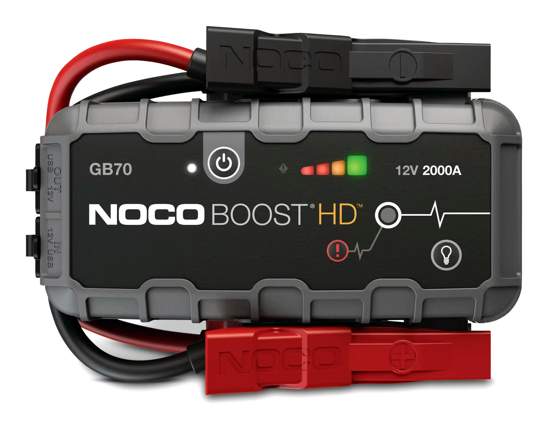 NOCO Genius GB70 Boost HD Booster Pack/Jump Starter, 2000-Amp, 12V
