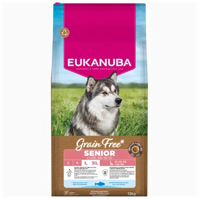 Eukanuba Grain Free Senior Large & Giant with Ocean Fish