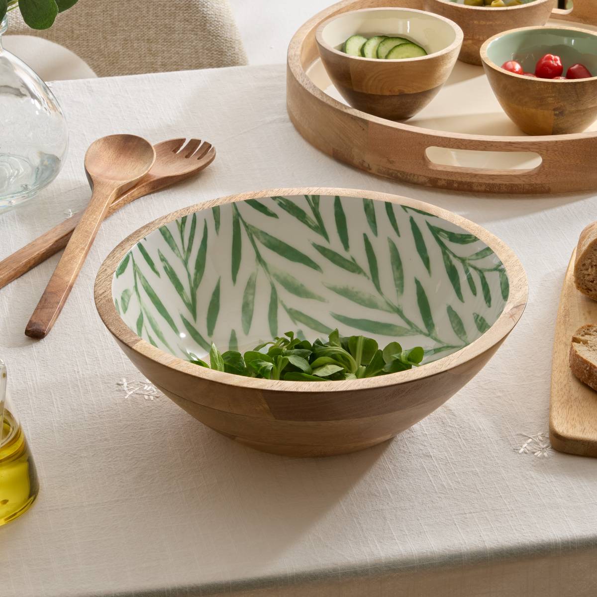 Serving bowl"Inaya" Mango, 30x30 cm