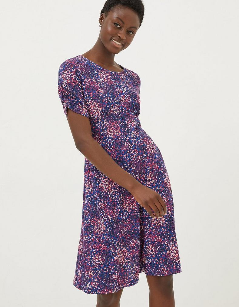 Delilah Spot Jersey Dress
