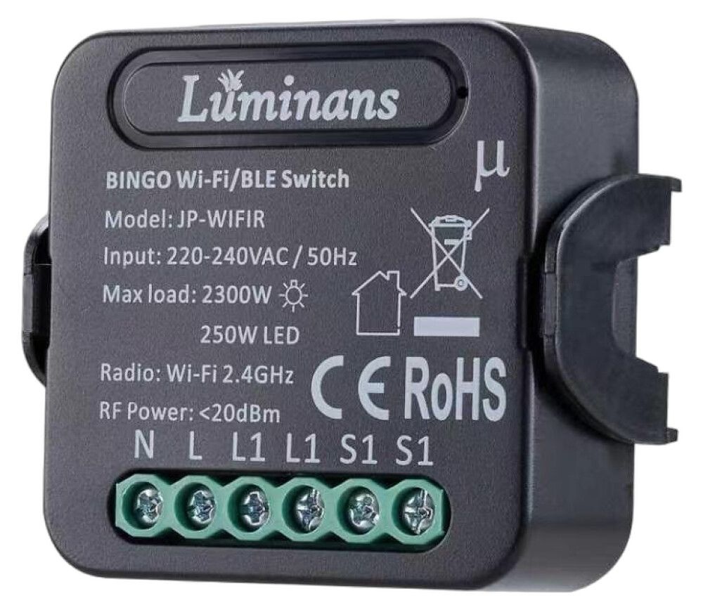 BRYTERBOKS LUMINANS BINGO 1-K APPSTYRT