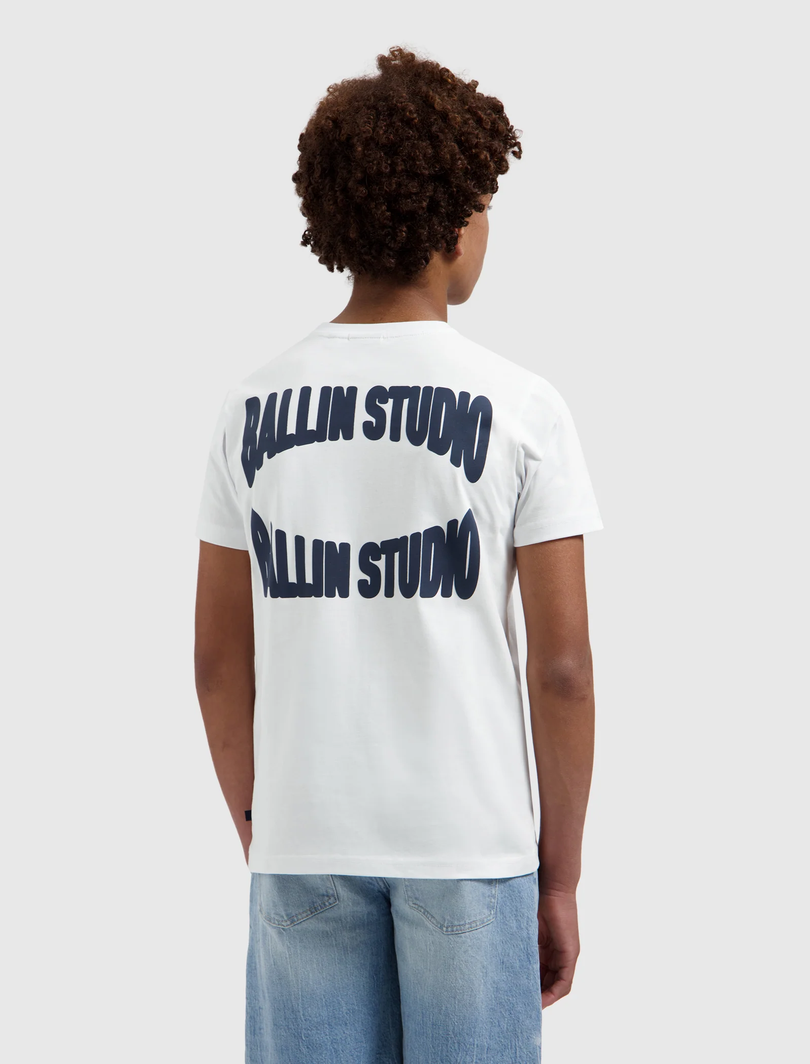 Junior Ballin Studio T-shirt | White