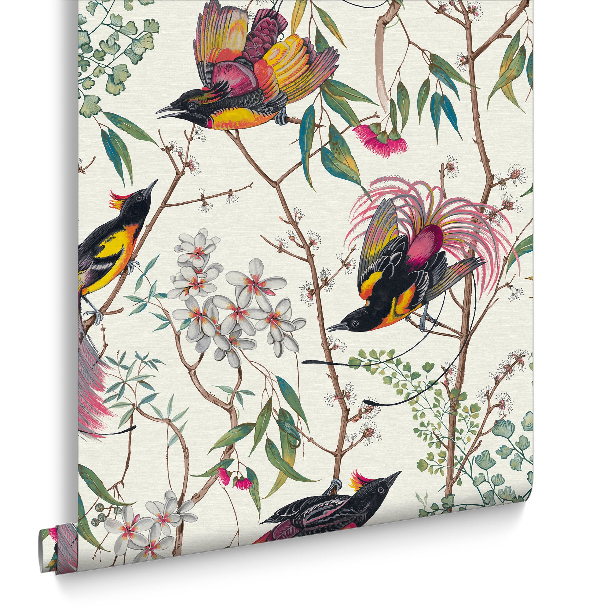 Graham & Brown Vliesbehang - Clavering Birds Day - 1000x52