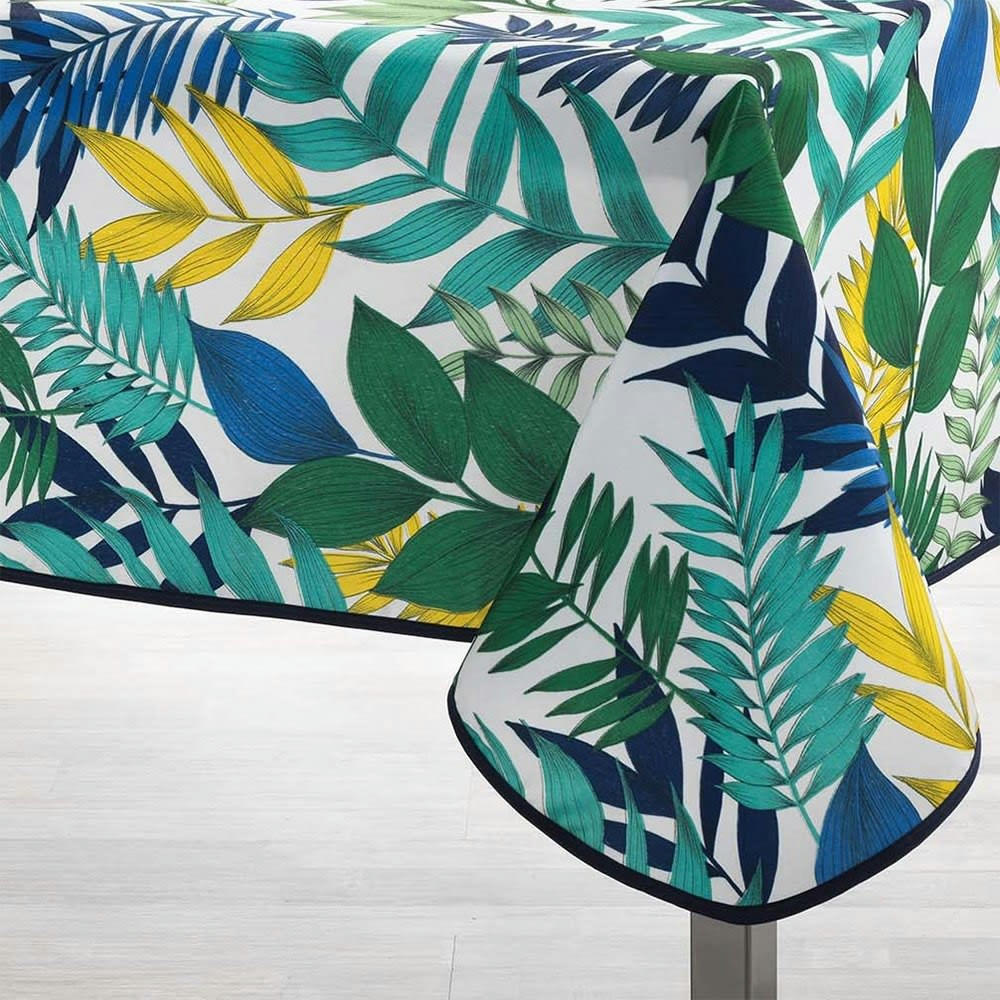 PALMA - Nappe rectangulaire blanche 150x240cm