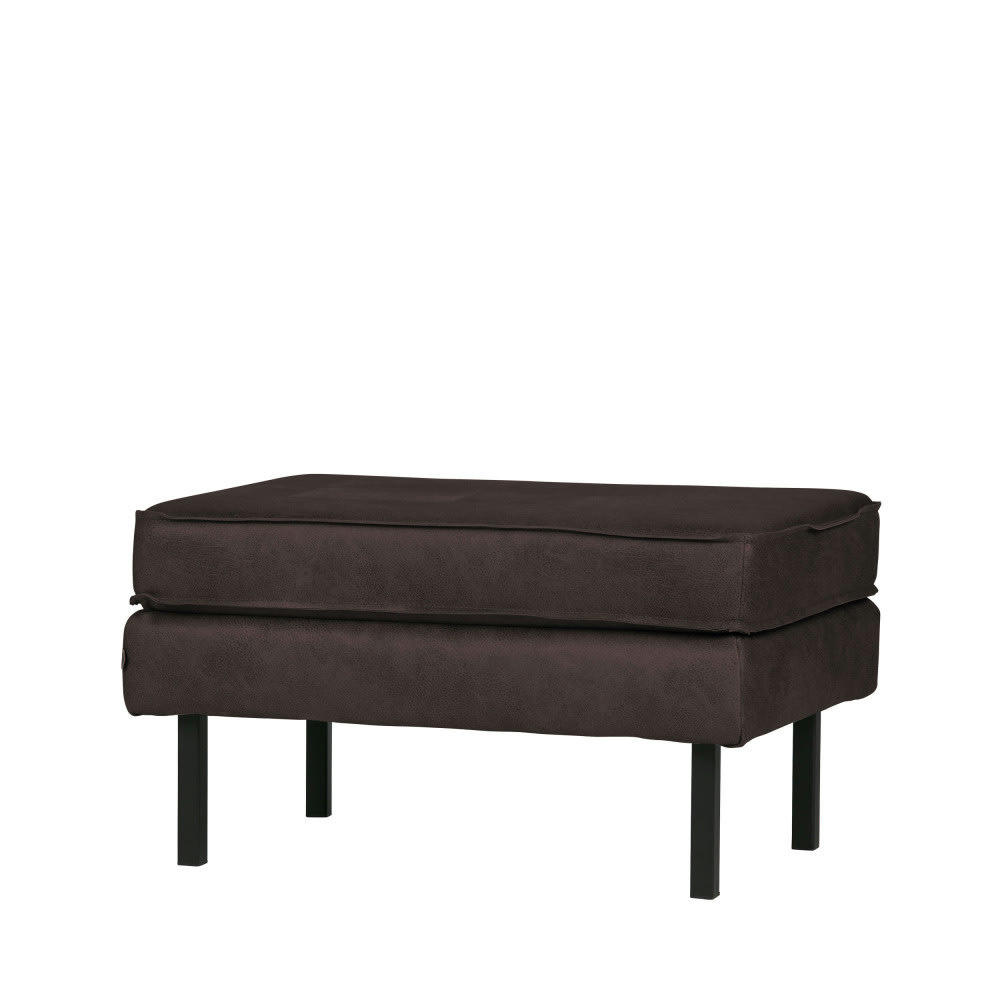 BRONCO - Repose-pieds en simili noir