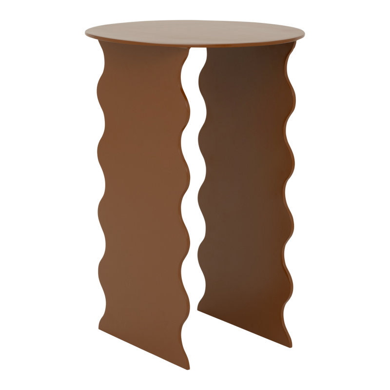 Urban Nature Culture bijzettafel Wavy - Ø 30 * 43.5 CM