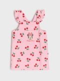 Sukienka ogrodniczka z nadrukiem Minnie Mouse