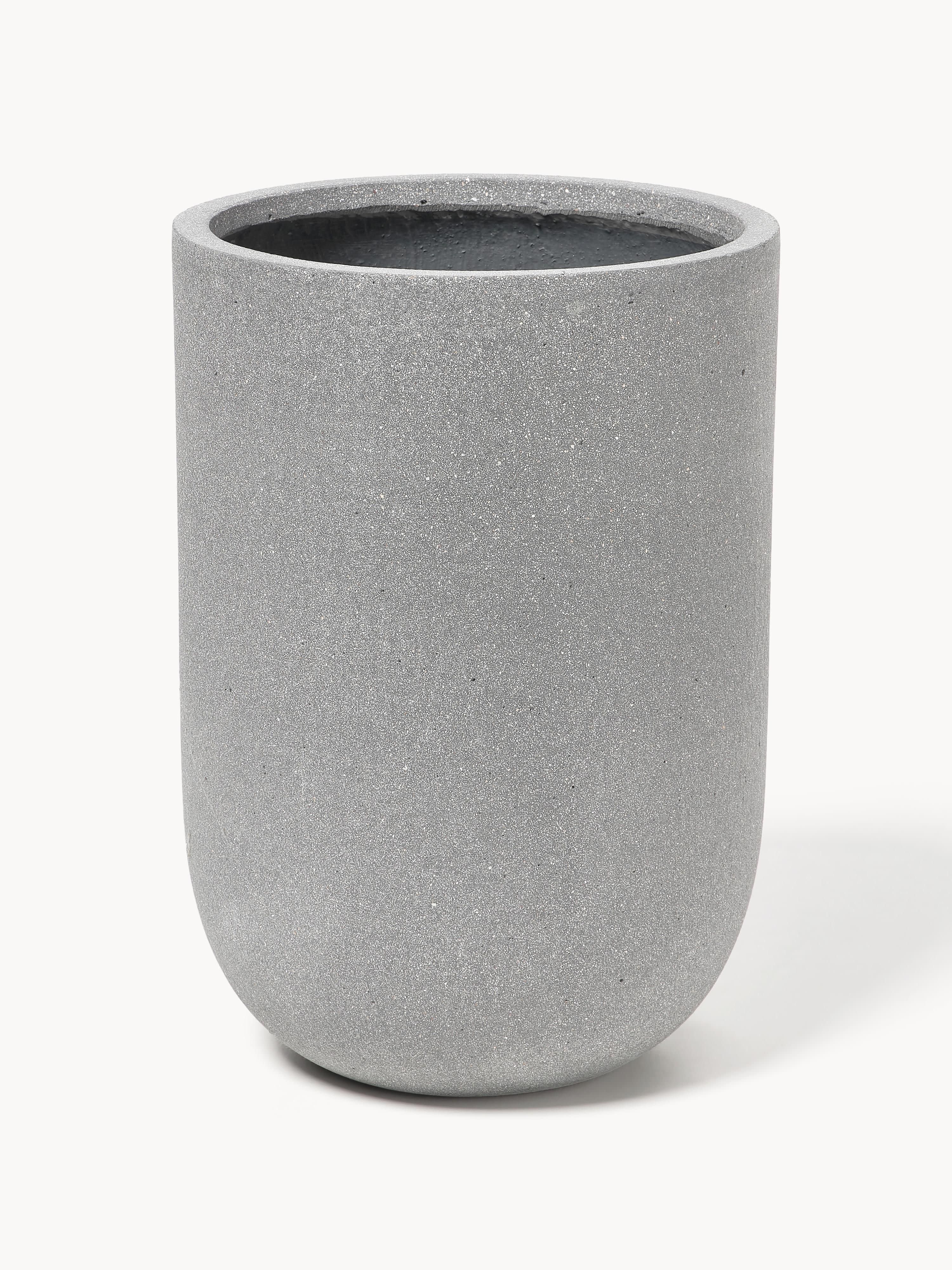 Blumentopf Tuscany aus Beton, H 49 cm