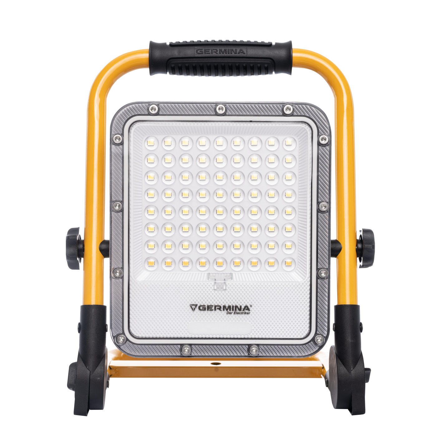 Naświetlacz LED akumulatorowy Germina lampa bateryjna   tryb migający 1szt.