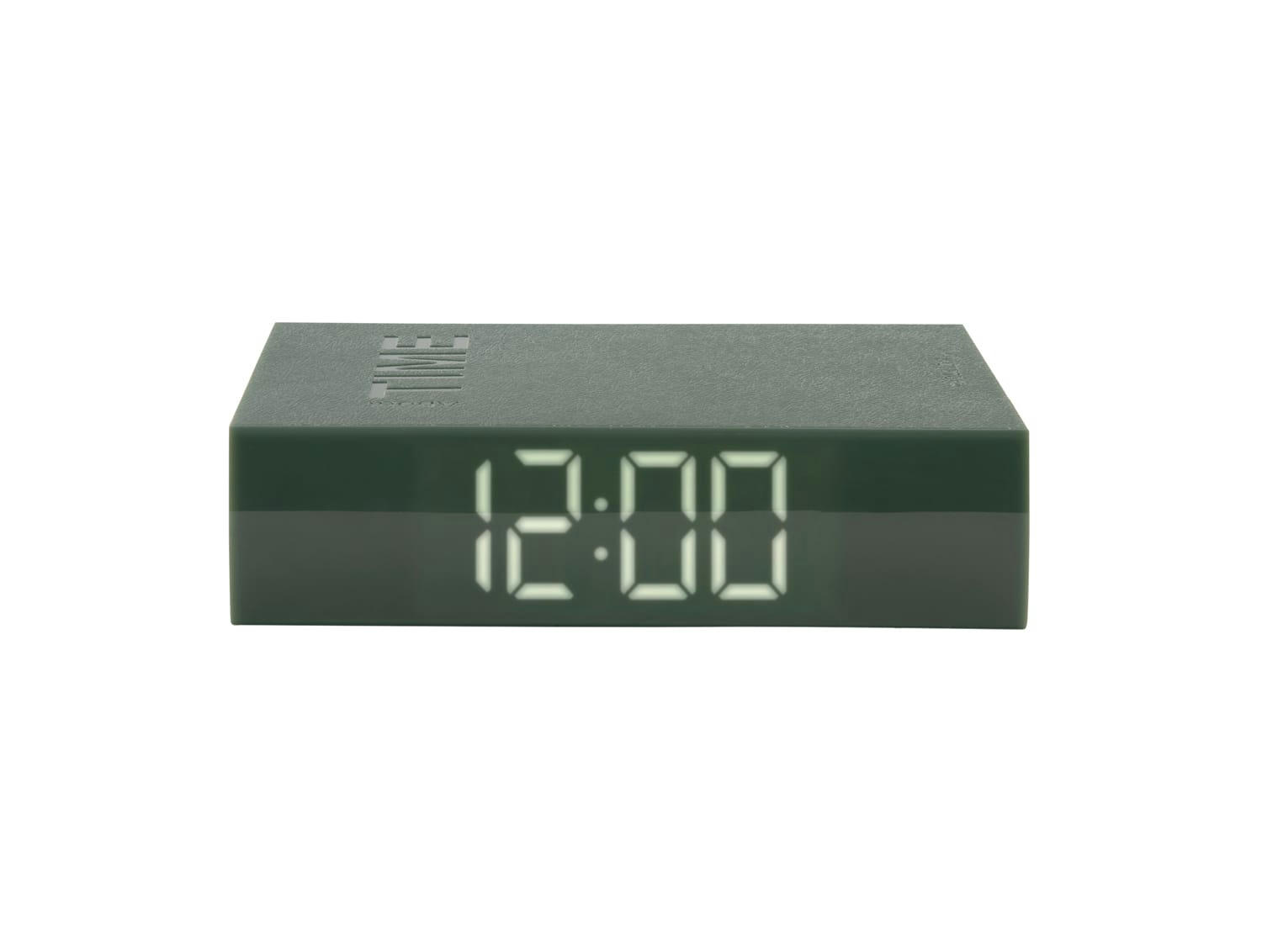 BOOK LED - Réveil livre led vert L23cm