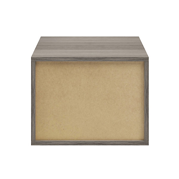 Caisson effet chêne grisé GoodHome Atomia H. 37,5 x L. 50 x P. 45 cm