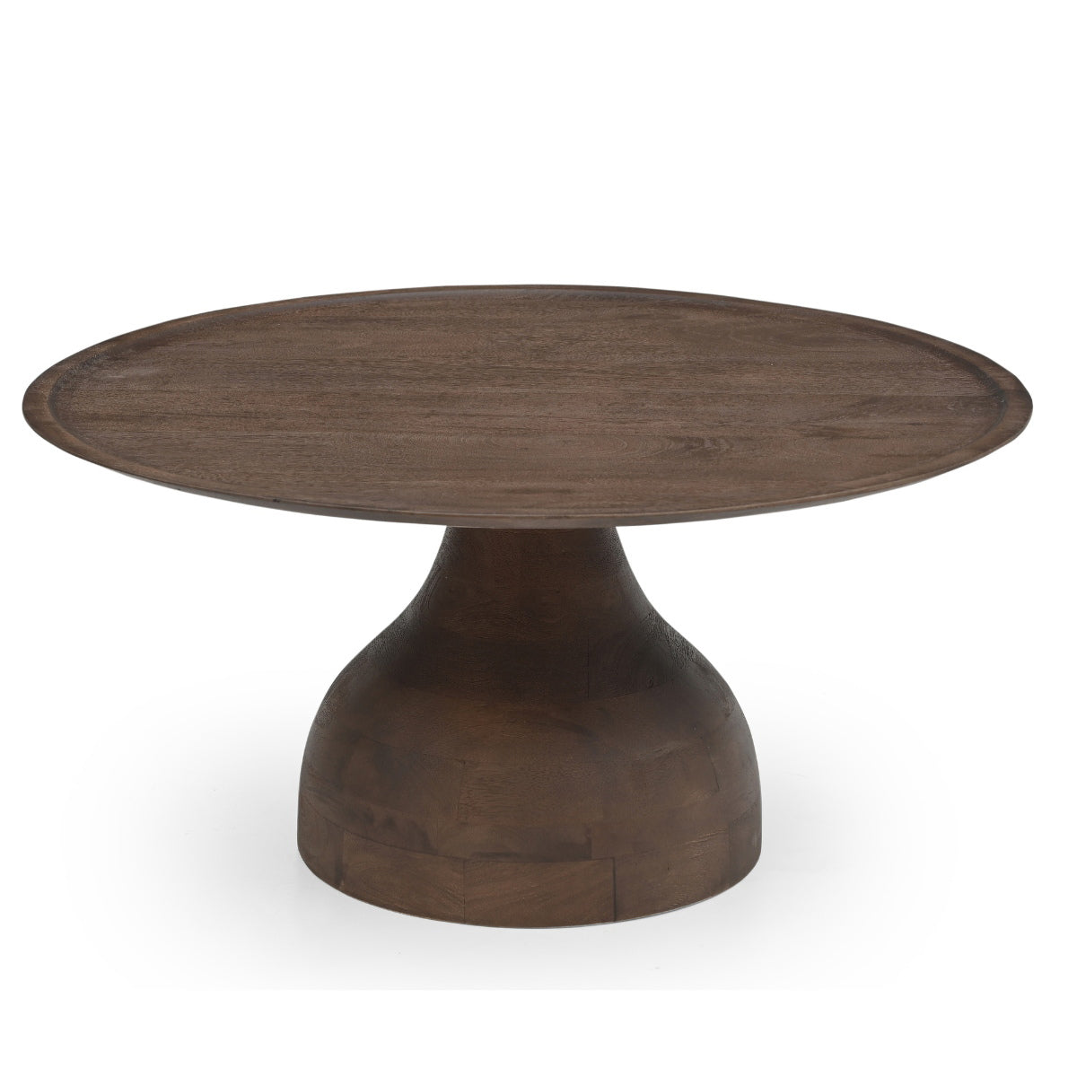 Giga Meubel Salontafel Joji - Rond - Mangohout - 80cm