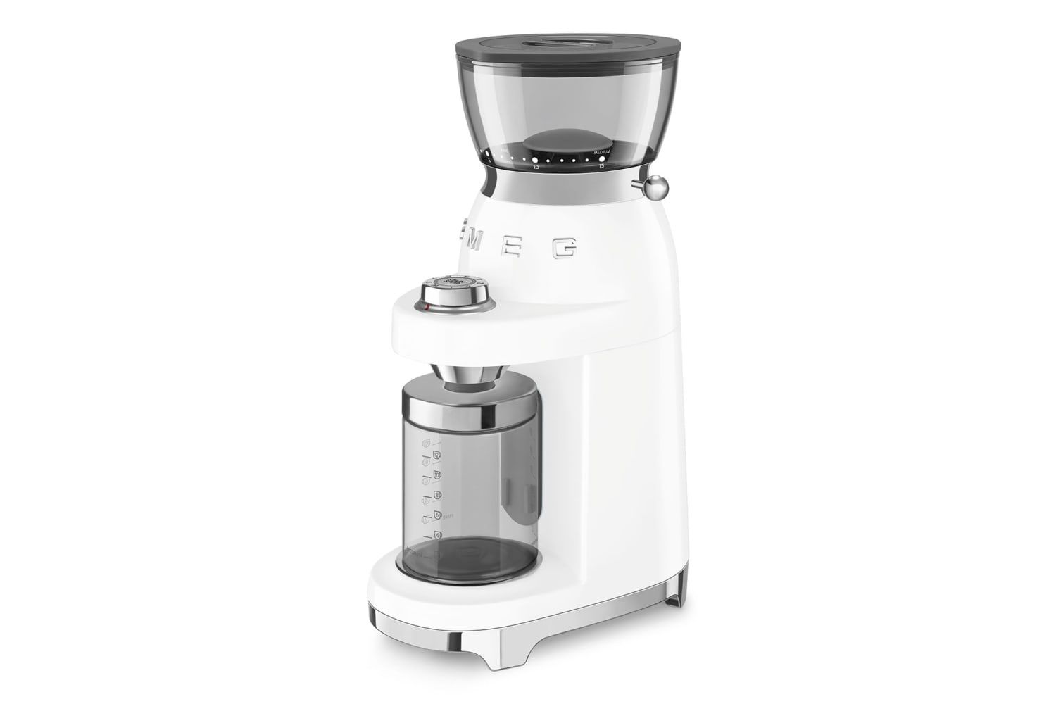 Smeg Coffee Grinder in White