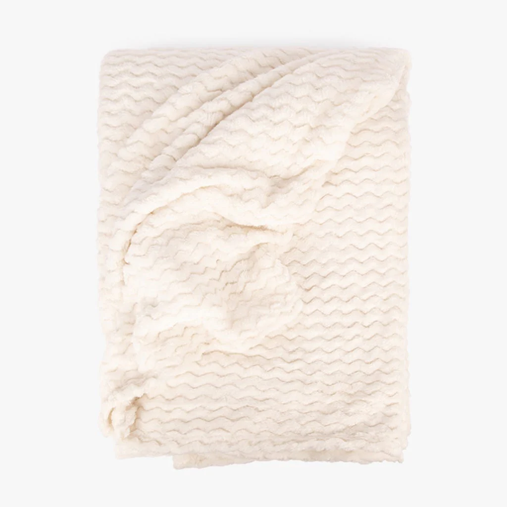 Manta ZigZag Natural 170x220 ALASKA