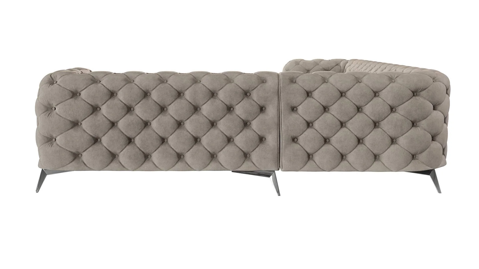 5-zitshoekbank Nora rechts velvet