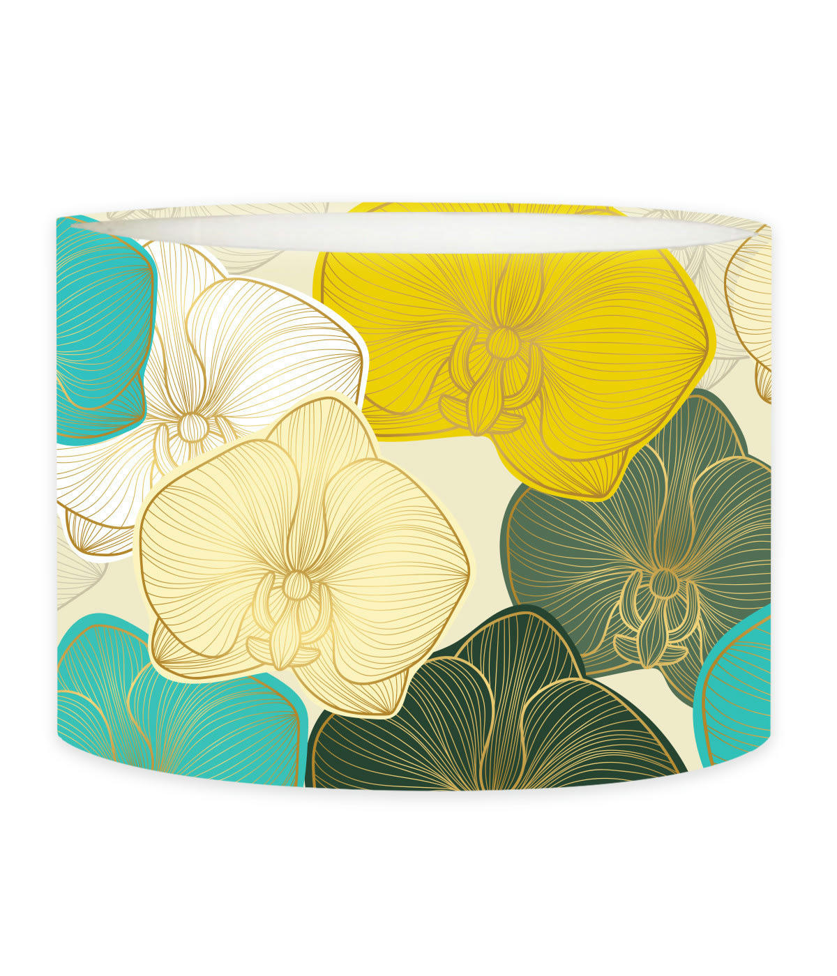 FLORAL - Abat-jour Chevet Floral Changpa D: 25 x H: 20