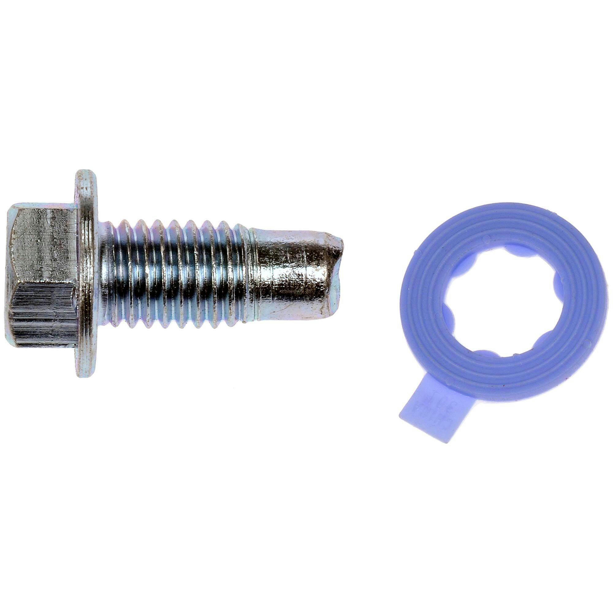Dorman 090-034CD Steel Engine Oil Drain Plug with Gasket, M12-1.75, Head Size 15mm