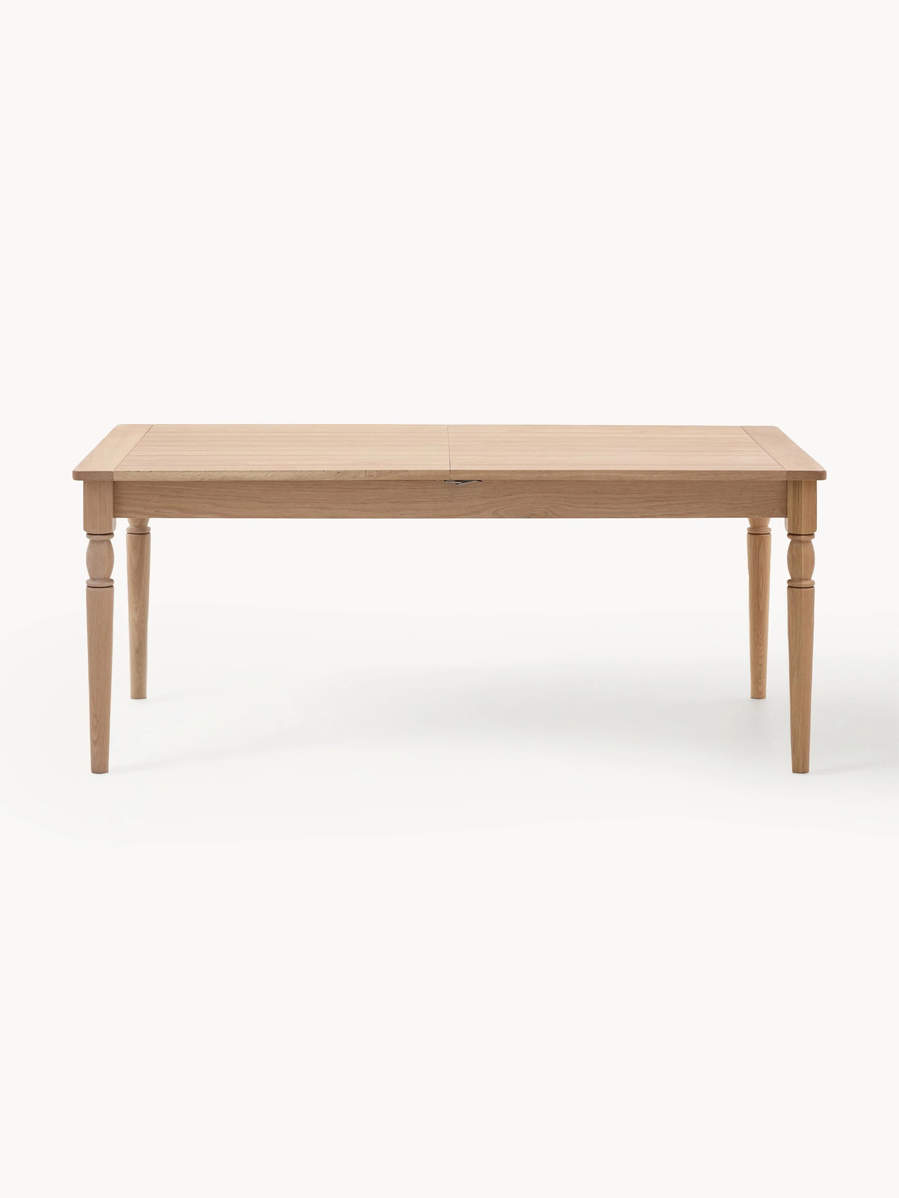 Ausziehbarer Holz-Esstisch Eton, handgefertigt, 180 - 230 x 95 cm