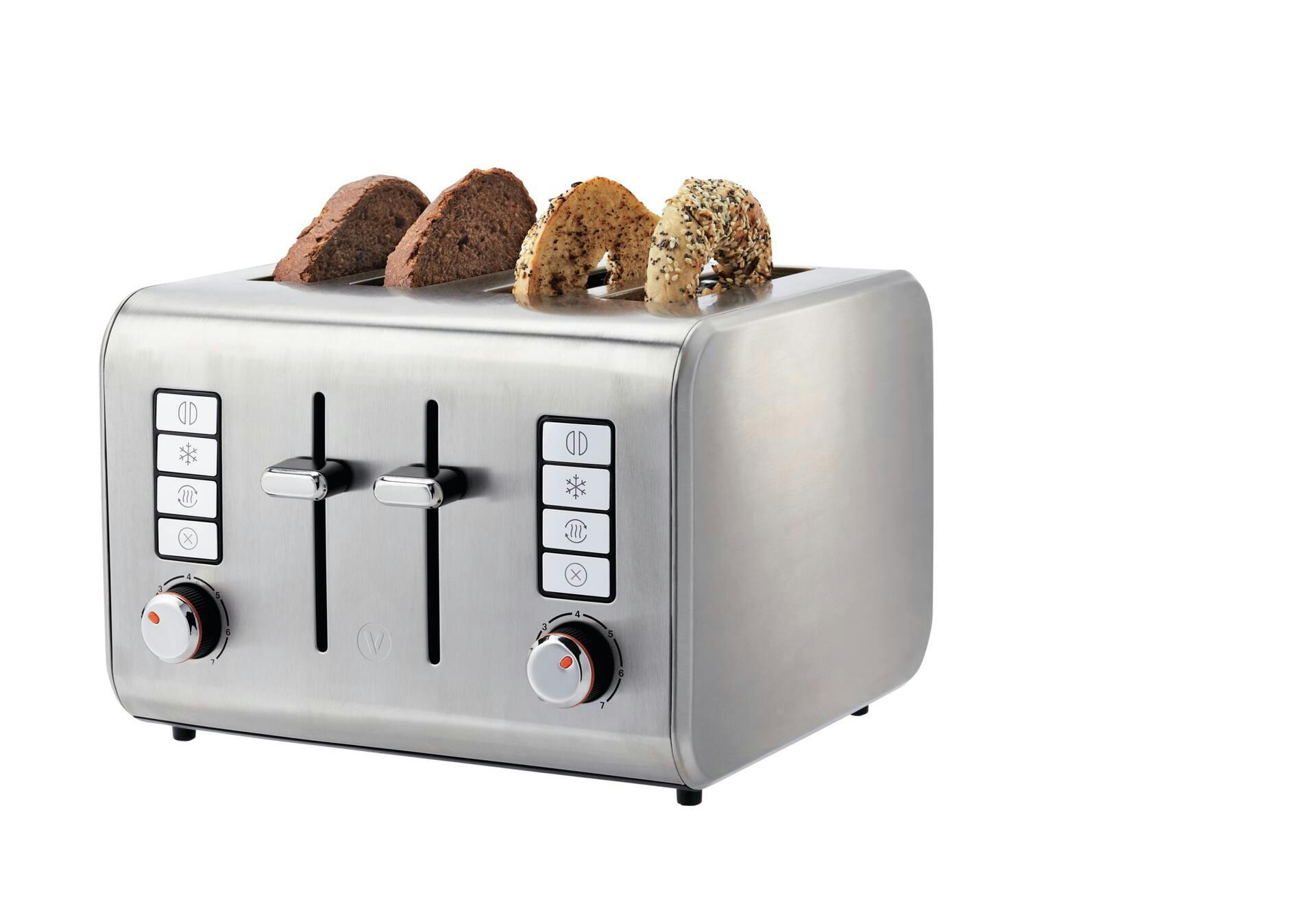 Vida by PADERNO Non-Digital Toaster w/ 7 Settings, 4-Slices
