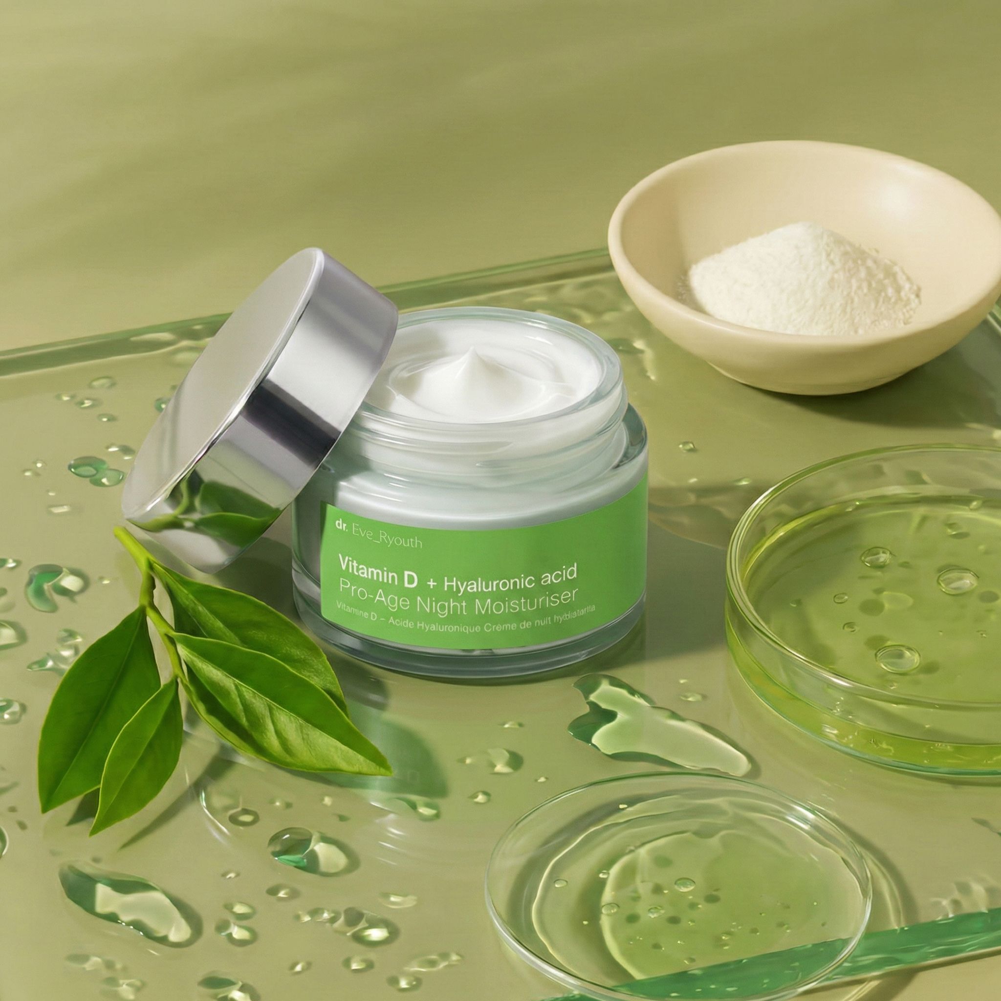 dr. Eve Ryouth Vitamin D   Hyaluronic acid Pro-Age Anti-Aging Night Moisturiser 50ml
