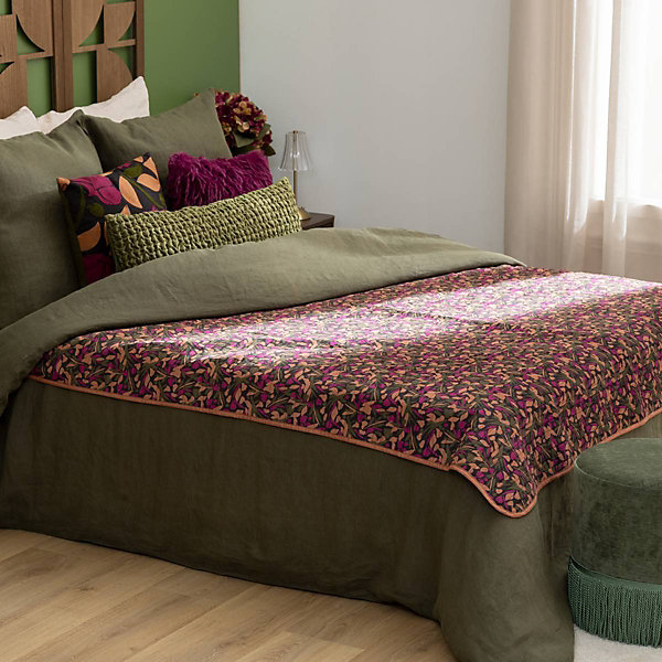 Dessus de lit Bellissima violet 260x240cm - Atmosphera