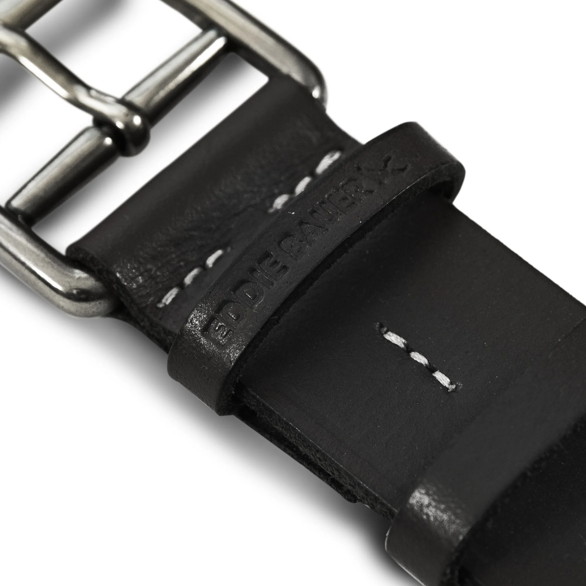 Women's Double Keeper Leather Jean Belt