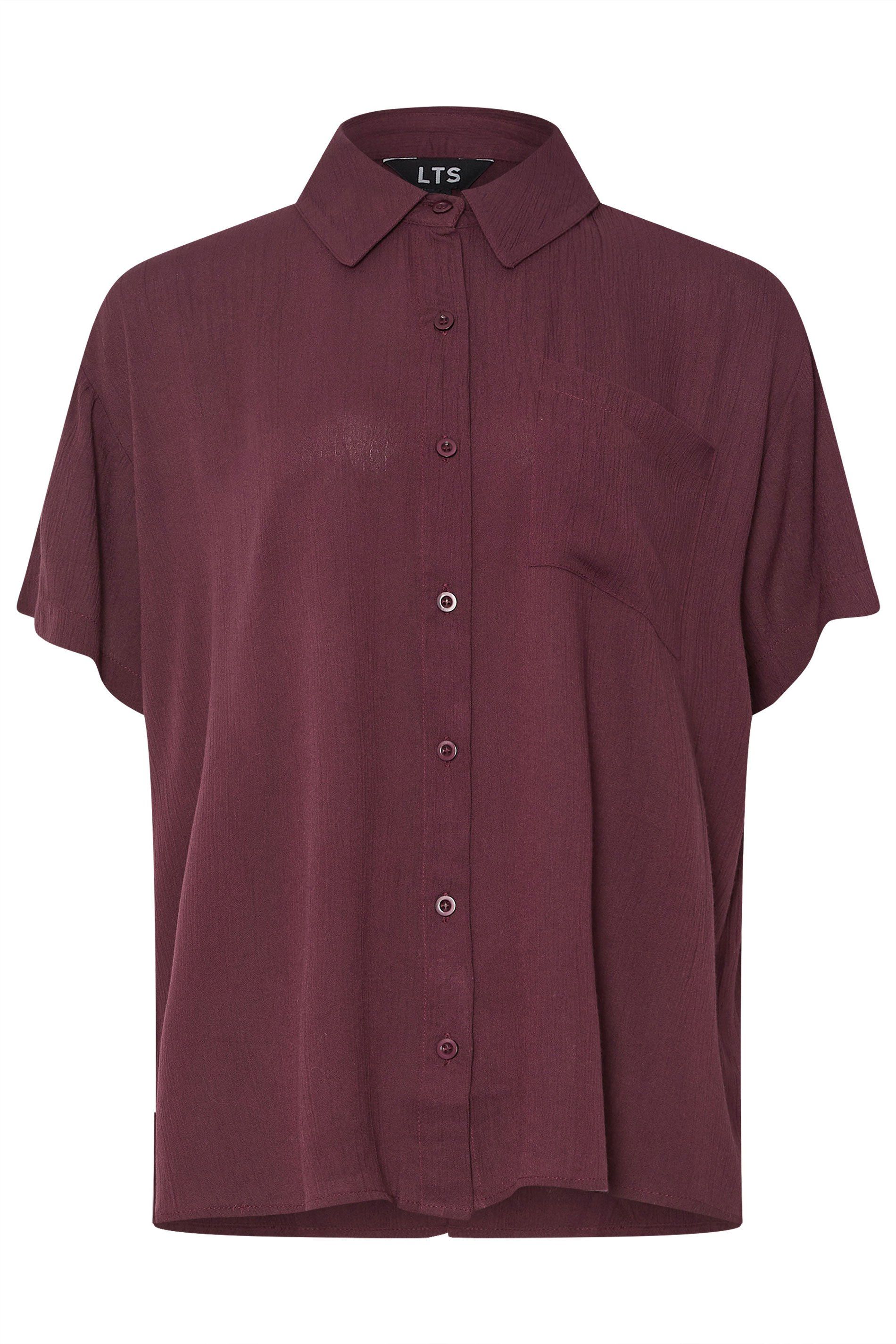 Long Tall Sally Tall Cotton Crinkle Shirt